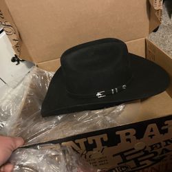 Men’s Black Stetson Cowboy Hat Brand New 