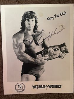 Kerry von Erich signed