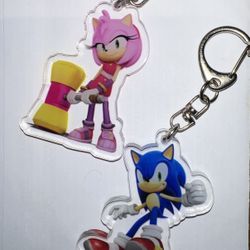 Sonic Keychains 