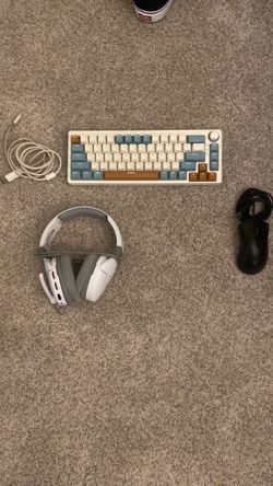Keyboard, Gaming Headset, and Mouse Bundle