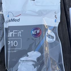 ResMed AirFit P10  62900 Nasal Pillow Mask with Headgear Fit Pack S/m/l