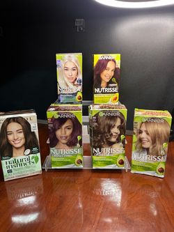 Garnier Nutrisse & Clairol Hair Color