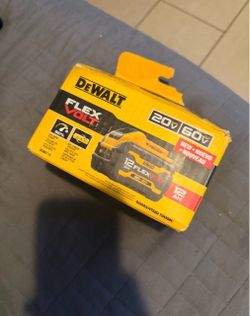 NEW DEWALT DCB6112 12AH Lithium-Ion Battery 20V/60V FLEX VOLT 50% More Power