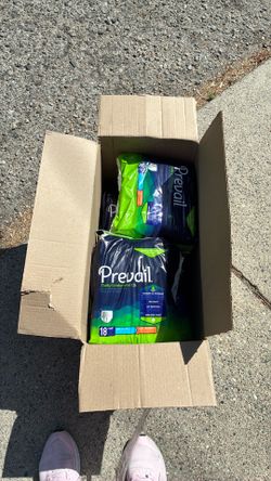 Pack of 5 prevail underwear diaper, prevail diaper size large
