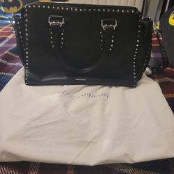 Rebecca Minkoff Midnighter  Leather Messenger Bag