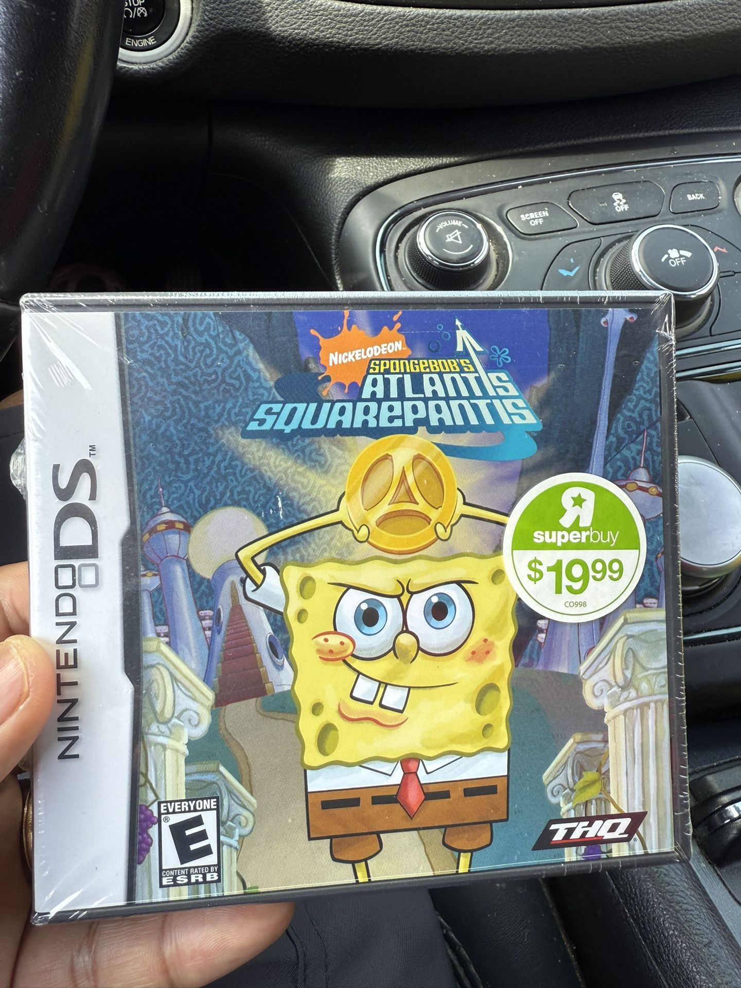Nintendo DS SpongeBob Atlantis Squarepantis Game