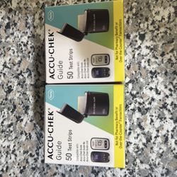 Accu-check  test strips