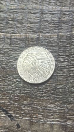Golden State Mint 1/10 Oz Incuse Indian Silver Round