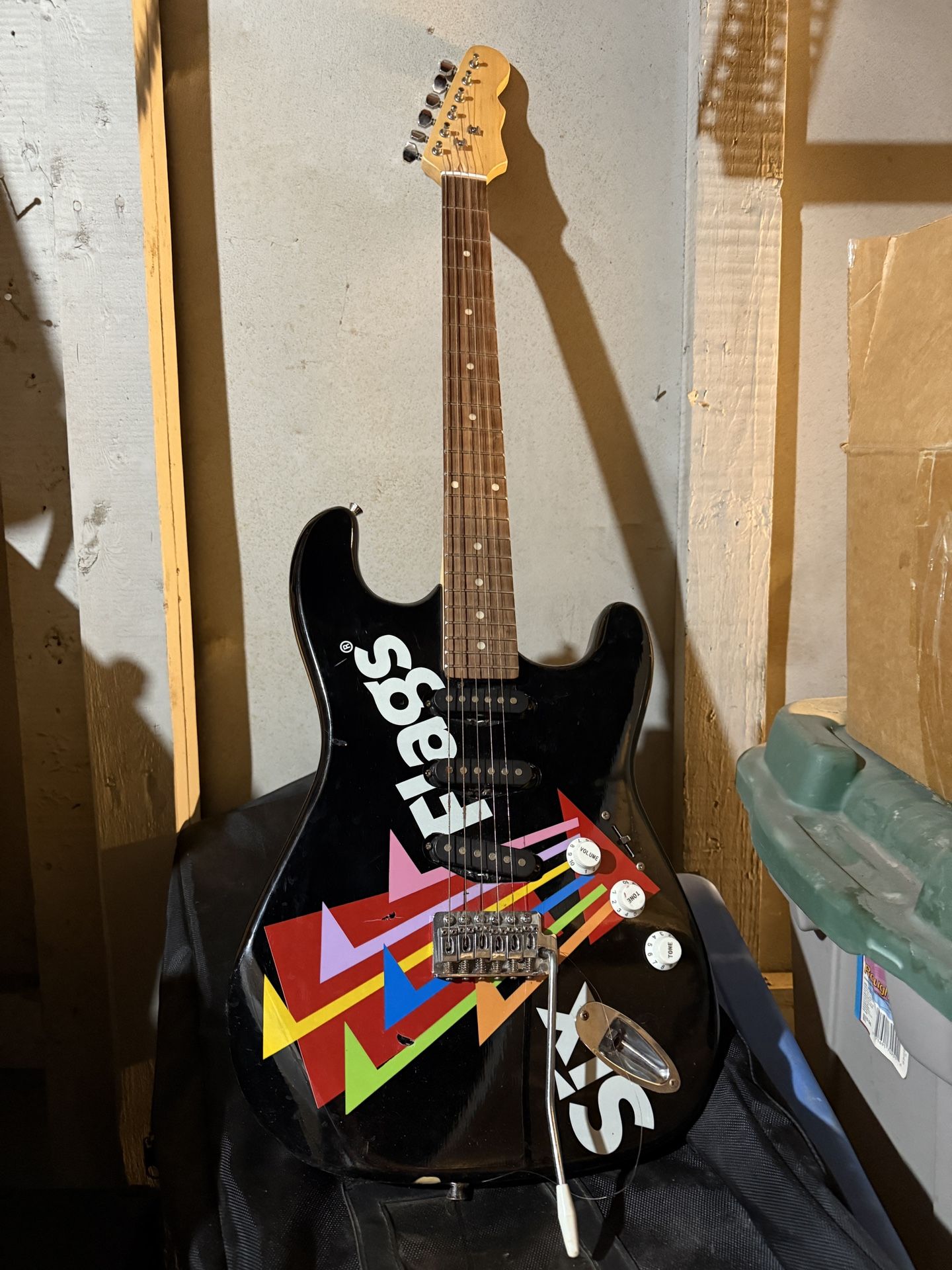 Vintage 2000’s Six Flags Electric Guitar - Fender Strat Copy