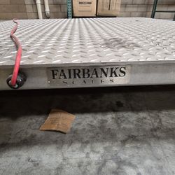 Fairbanks Floor Scale Missing Monitor/digital Display For Sale 