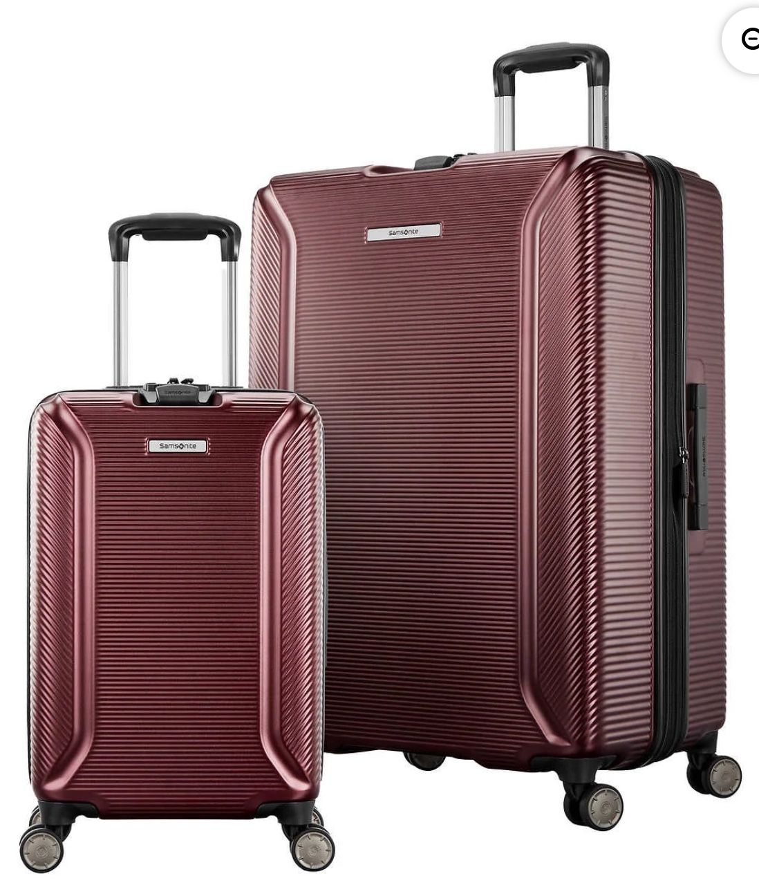 Samsonite Element XLT 2-piece Hardside Set, Dark Red