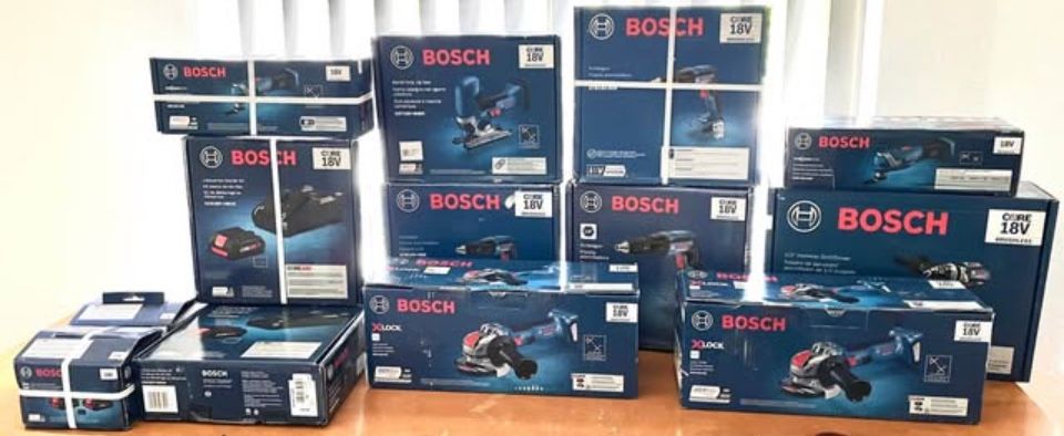 Huge Sale On Brand New Bosch Tools