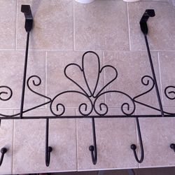 Door Hanger Rack Decorative Metal