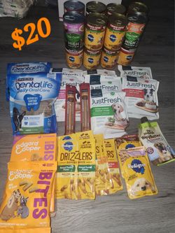Dog food and treats