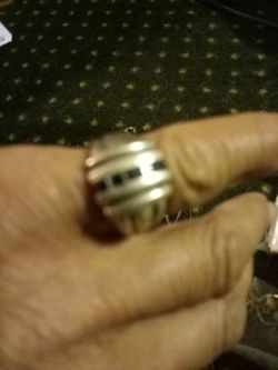 Solid Ring Bue Topaz Compared To Others Priced Low