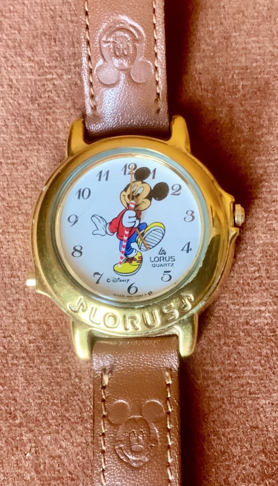 DISNEY MICKEY MOUSE LORUS MUSICAL WATCH