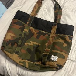 Herschel Camo Tote Bag