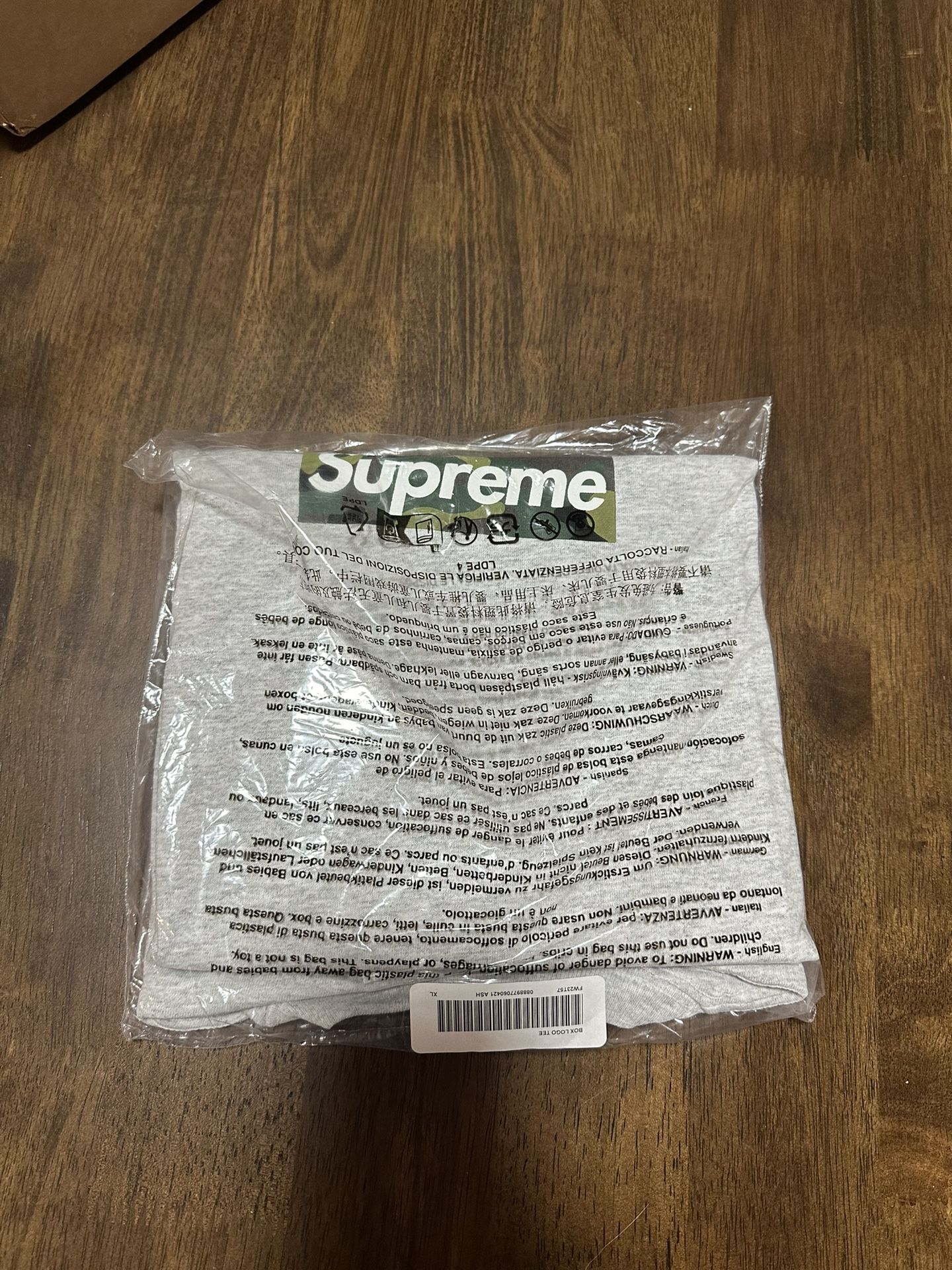 Supreme Box Logo Tee Shirt Xl