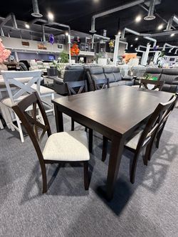 7 PC DINING TABLE