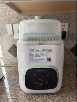 Momcozy KleanPal Pro Baby Bottle Washer, Sterilizer & Dryer - All-in-One Cleaning Machine for Bottles, Pump Parts & Baby Essentials - Time-Saving & Ef