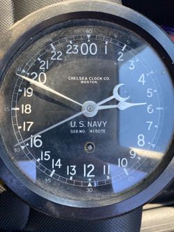 US NAVY. 24 hour clock