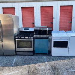 Stainless Steel Kitchen Set Maytag XL Washer Dryer Set