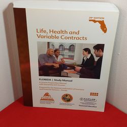 Florida Life Health & Variable Contracts (215) Study Manual Kaplan