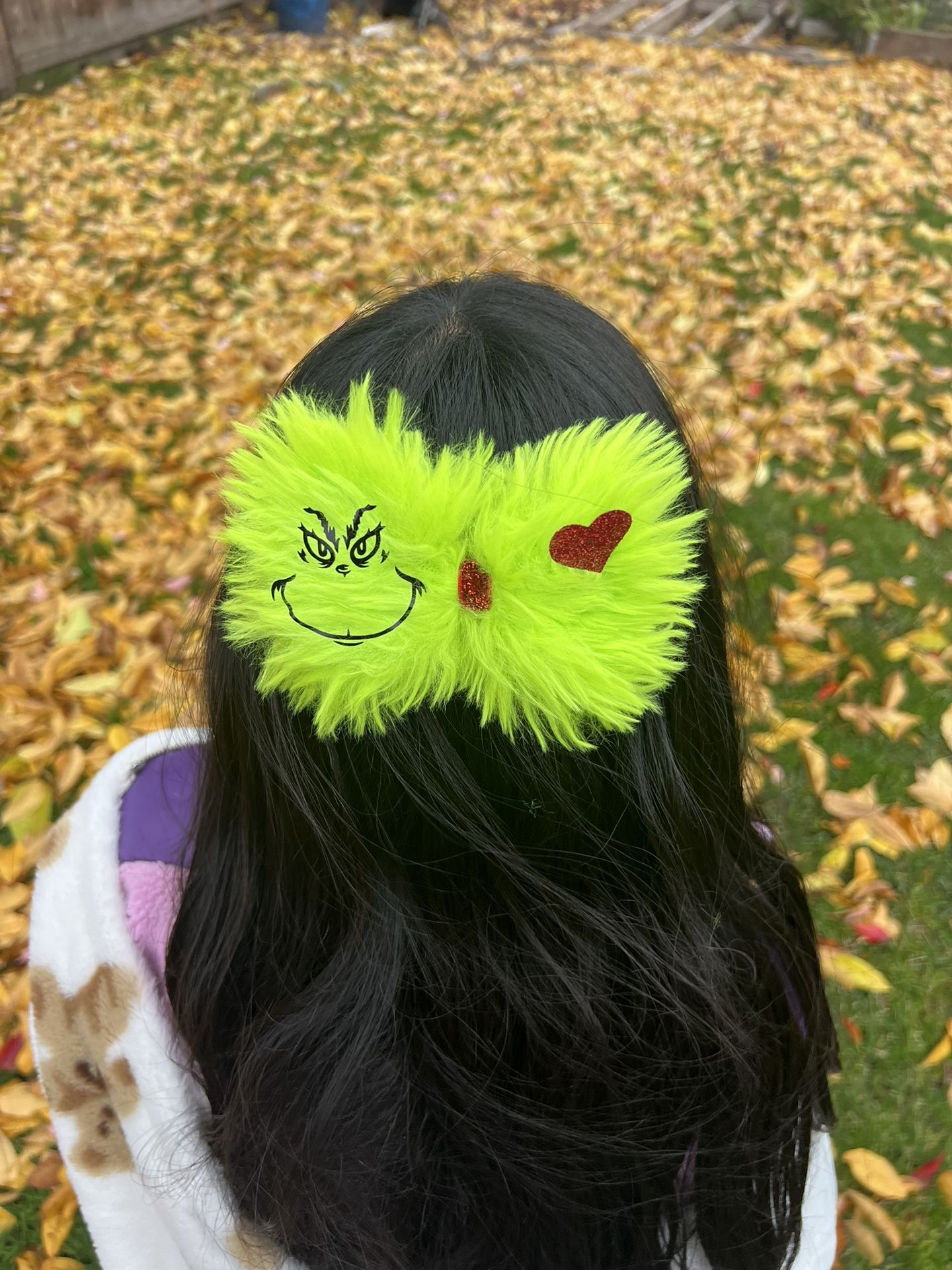 Grinch Inspired Bow