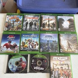 Xbox One Video Games Lot of 11