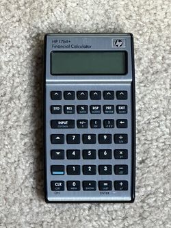 HP 17bII+ Calculator 