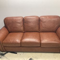 Leather Couch 