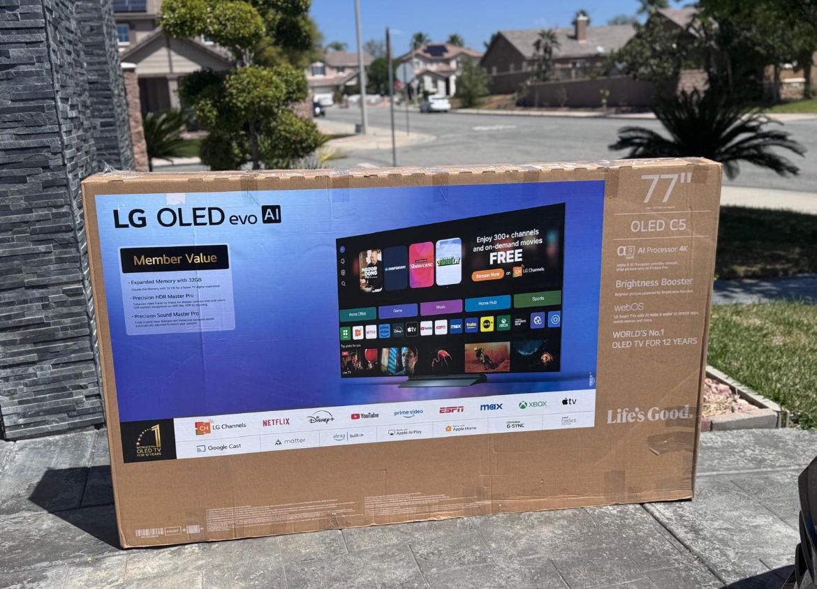 77C5 77” Lg smart 4k oled hdr tv