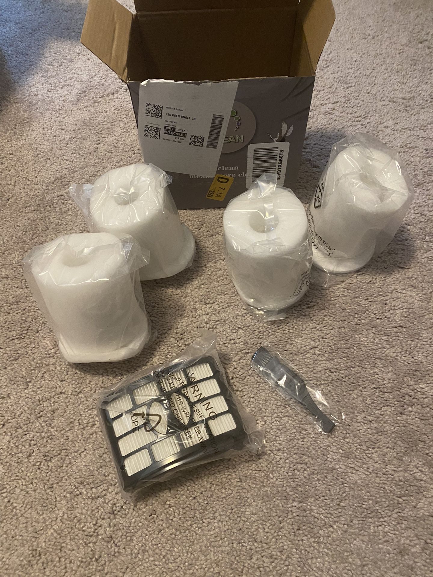 Shark Vacuum Filters (see Picture For Model)