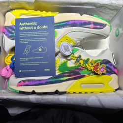 Nike Air Max 90 University Of Oregon x Grateful Dead 