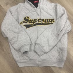 supreme zip up hoodie 