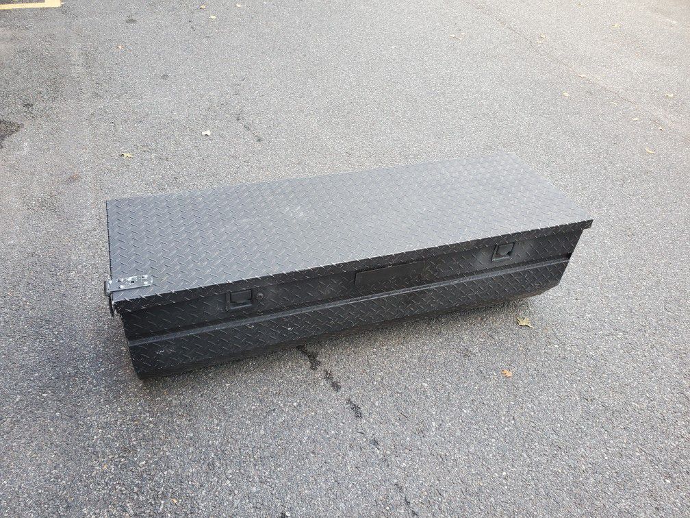 Toolbox For Pickup Truck  59" inches wide and sits inside truck bed...not on the bed rails