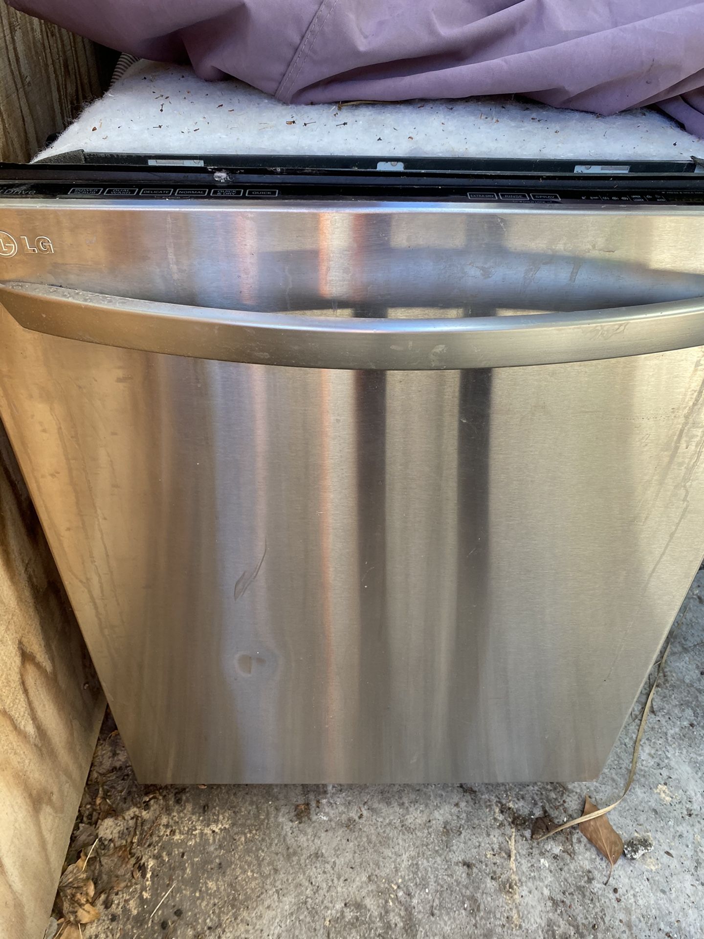 LG dishwasher stainless steel LDF7551st