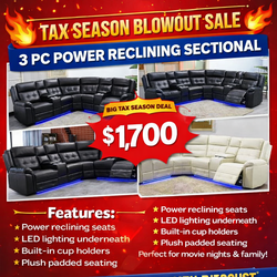 Led sectional motion $1,700