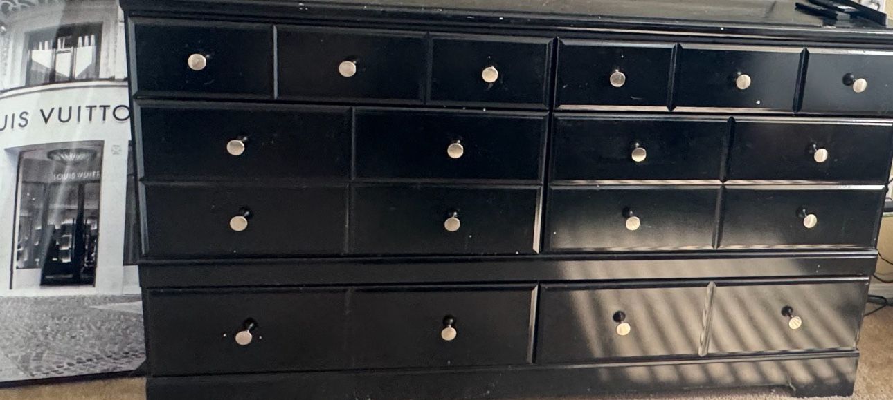 Black Dresser For Sale