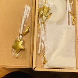 Golden Number 75 Birthday Cake Decorations