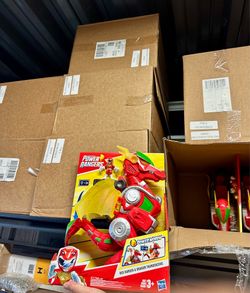Hasbro Playskool Heroes Power Rangers Red Ranger & Dragon Thunderzord