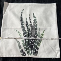 Succulent Pillow Cover around 20x20 Size 