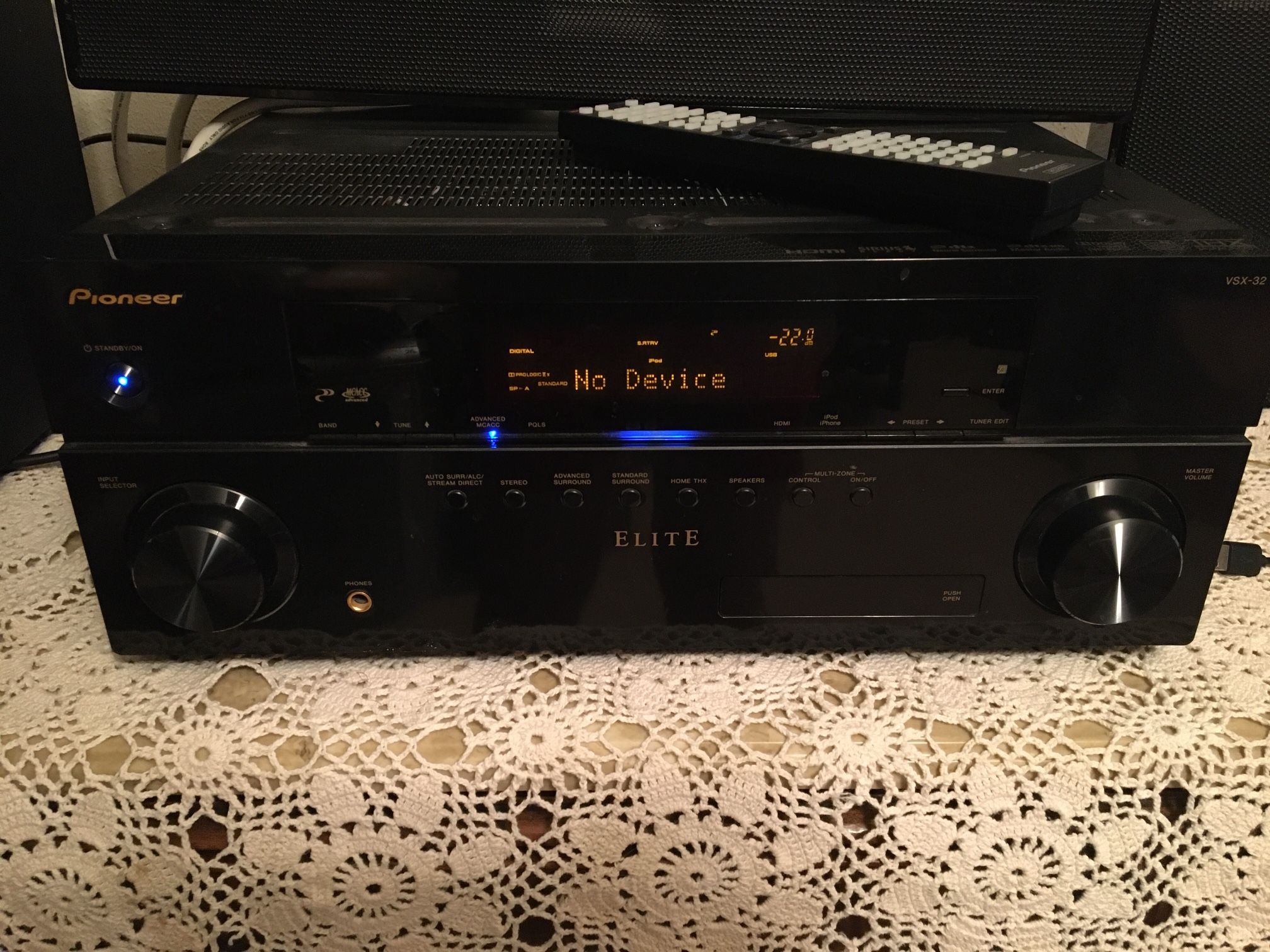 Pioneer Elite 7.1 Receiver