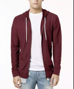 NEW MEN'S American Rag Windbreaker Full Zip Jacket Calm Sage sz L $60.