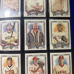 Mlb Topps A&G Cards