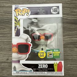 Funko POP! The Nightmare Before Christmas Zero GITD LE 3000 SDCC 2024 Exclusive