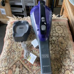 BLACK+DECKER Cordless Hand Vacuum Cleaner Very Clean and Good Condition 