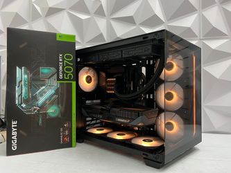 FOX 08 -  FOX CUSTOM GAMING PC | RIG | INTEL CORE ULTRA 7-265K | NVIDIA RTX 5070 | 32 GB DDR5 RAM | 1 TB NVME SSD | WIN 11.