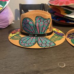 Sombreros Pintados A Mano