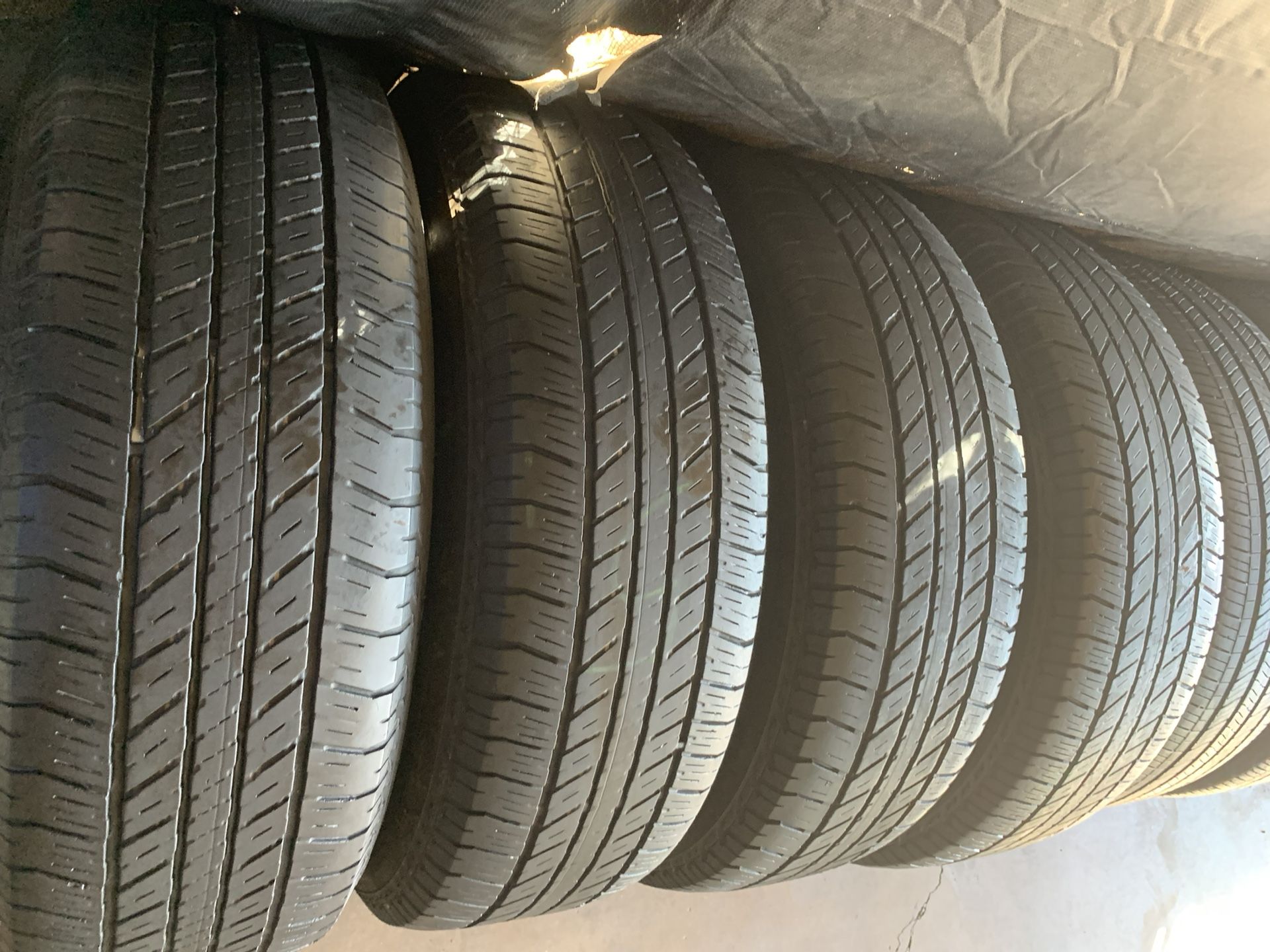 265 70 17 Good Set Tires Bridgestone Used Have Good Tread Left